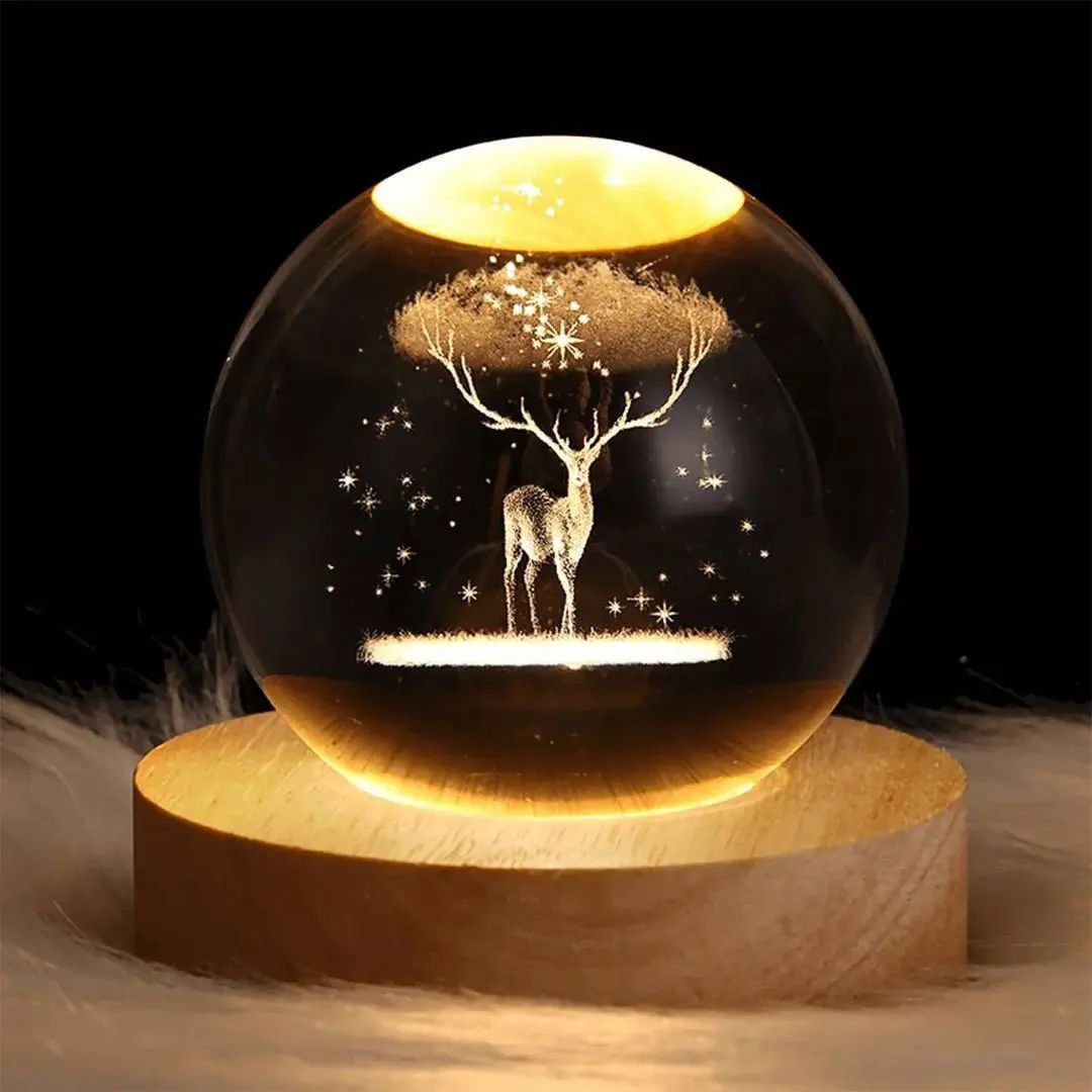 Crystal Ball Lamp