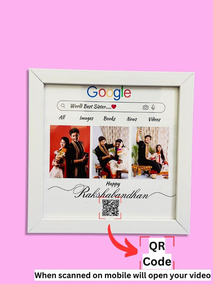 Rakshabandhan QR code frame