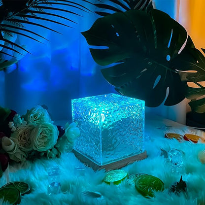 Rotating Ocean Wave Lamp