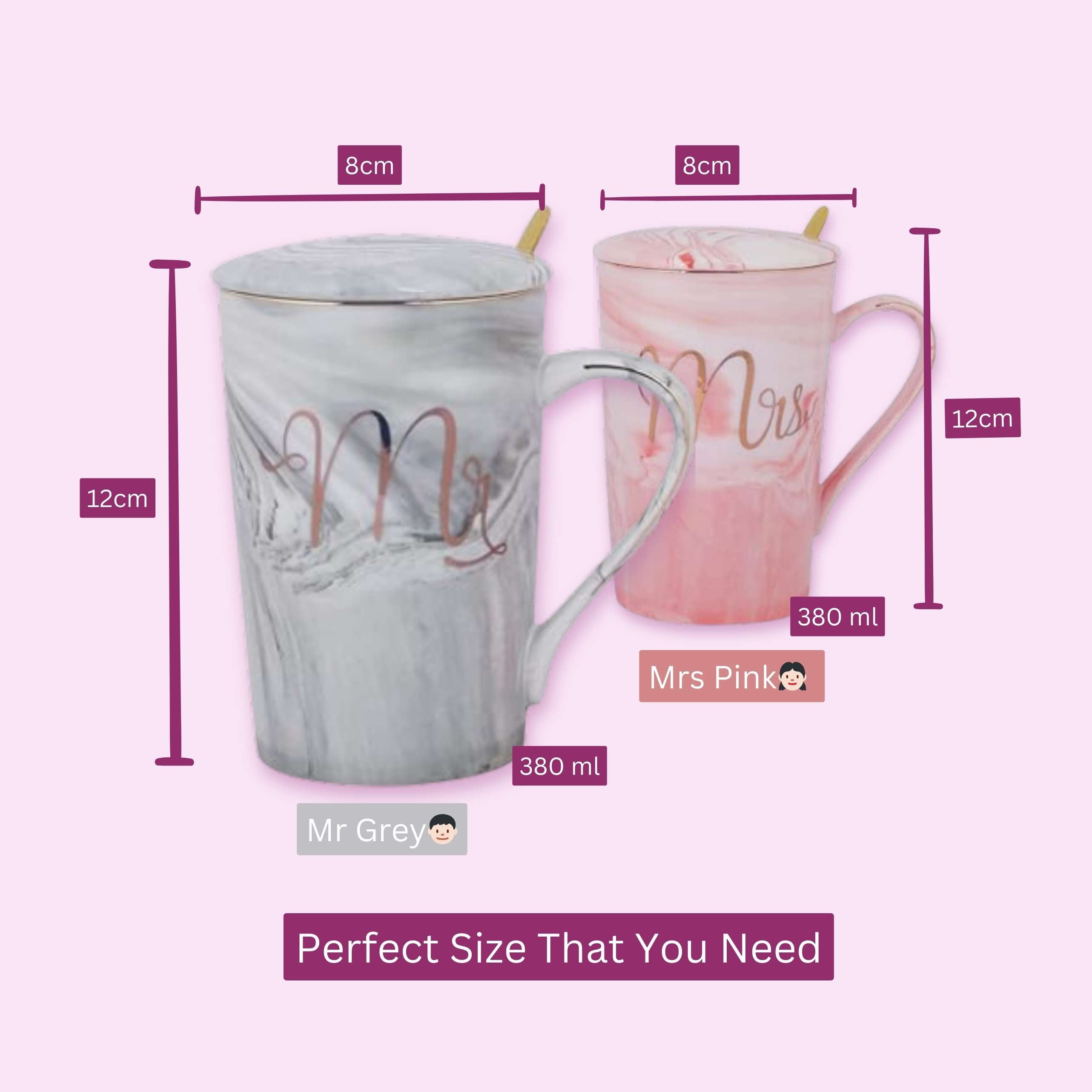 LoveBrew™ Couple Mug Set