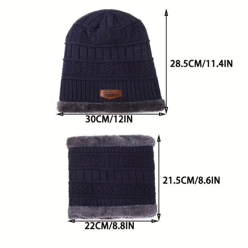 Woolen Cap with Neck Warmer