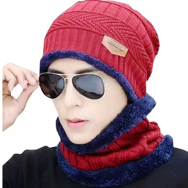 Woolen Cap with Neck Warmer