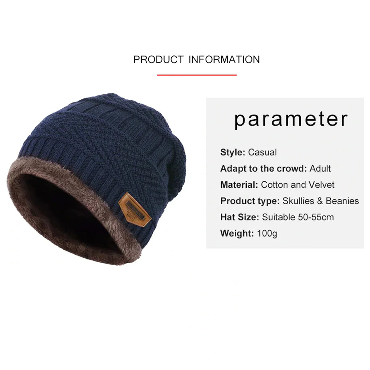 Woolen Cap with Neck Warmer